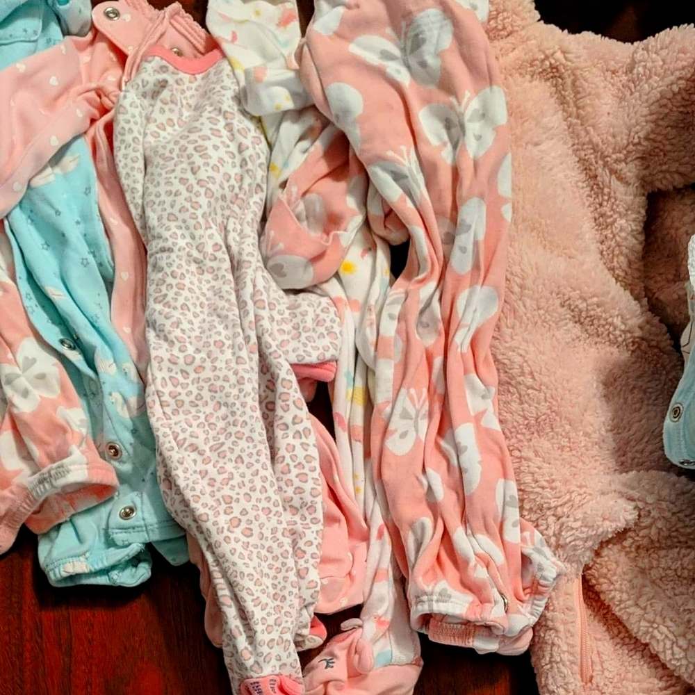 Large Newborn Girl Clothes Bundle